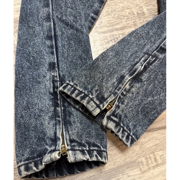 Vintage SASSON High Waist Acid Wash High Rise Mom Denim Jeans 80 90s Sz 11/12 - Picture 2 of 12